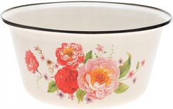 MISKA EMALIOWANA Stalowa Wysoka GŁĘBOKA Kuchenna 19x9,5cm A1040