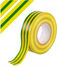 Mocna Taśma Izolacyjna 19mm Pcv Elektryczna Wodoodporna Żółta 20m
