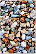 Naklejka na ścianę Kolorowe kamienie Otoczak 60x40 cm H8859M_NS1F_40X60CM