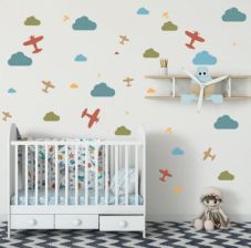 nakleo szablon malarski SAMOLOTY #2