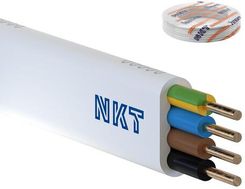 Nkt Przewód Ydyp 4X1,5m2 450/750V Kabel Instalacyjny Płaski 100m