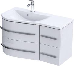 Oristo Opal Komplet Szafka i Umywalka Biała Prawa OR33SD90L2+UMOPAL90L