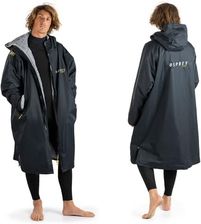 Osprey Szlafrok dla dzieci i dorosłych, wodoodporny szlafrok, szlafrok kąpielowy i plażowy, unisex, czarny