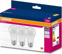 Osram 3X Żarówka Led E27 A60 10W 75W 1055Lm 6500K (4058075385726)