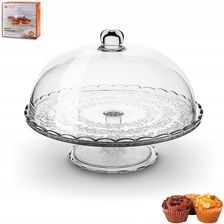 Patera na Ciasto na nodze 29 cm Talerz szklany do serwowowania Rosemary 1757233490