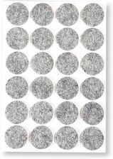 Podkładki filcowe pod meble krzesła 24 szt - 22 mm zestaw, samoprzylepne