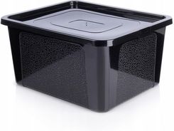 Pojemnik do Przechowywania Plastikowy Duży Pudełko Box Zabawki 20L Pokrywka