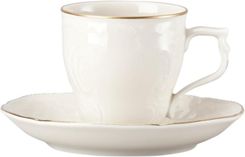 Rosenthal Filiżanka Do Kawy Ze Spodkiem Sanssouci Gold