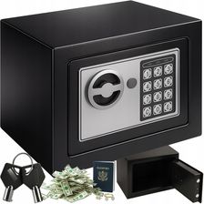 Ruhhy Sejf Domowy Z Zamkiem Elektronicznym Ścienny Elektroniczny Kasetka Na Kod