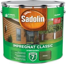 Sadolin Impregnat Do Drewna Hybrydowy Zielony 9L