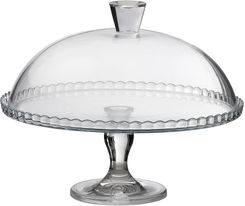 Secret De Gourmet Patera szklana na ciasto z kloszem 32 cm