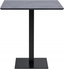 Signal Stolik Kawowy do Salonu Kwadratowy Szary/Czarny 70x75 FANO HOUSE NORDIC (2250002)