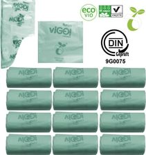 Sipeko Worki Biodegradowalne Kompostowalne Atest 10L 120Szt.