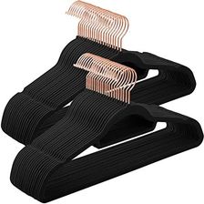 SONGMICS Aksamitny wieszak na ubrania