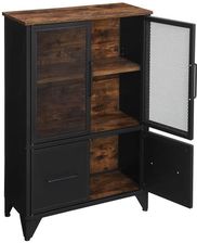 Songmics Szafka Do Salonu Industrialna Witryna 75cm Loft