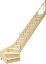 Sowosz Schody Eqd 080RC Prawoskrętne