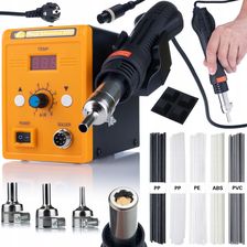 Stacja lutownicza Hot-air Rosfix 858D + zestaw spoiw Prowelder Kit Mini Rosfix