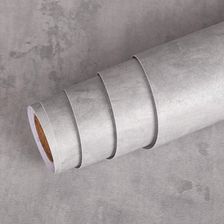 Tapeta Okleina Ścienna Samoprzylepna PCV Wodoodporna Szary Beton 40cm x 5m