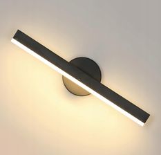 TEALIGHT KINKIET SCIENNY LED Czarny Nowoczesny 12W 3000K (6926826321706)