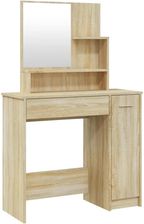 Toaletka Do Sypialni Dąb Sonoma 86,5X35X136Cm 2787167