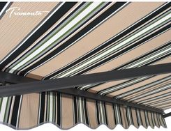 Tramonto Markiza Tarasowa Antracyt 200x150 Beż Zielony Premium