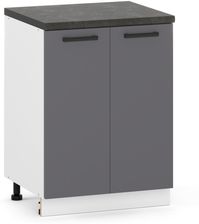 ULWE Szafka Kuchenna Dolna Stojąca 60 cm Grafit (ESD602DBA)