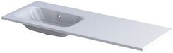 Umywalka meblowa Oristo Uni 120 cm lewa biała UMEAR12092L