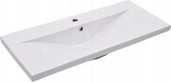 Umywalka podblatowa ceramiczna biała 91x39,5x18,5 cm 5907218541460