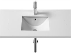 Umywalka podblatowa prostokątna Roca Diverta 50 cm biały A327114