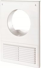 Vents Group Kratka Wentylacyjna Nawiewno-Wywiewna 250X180 Siat/Wyj. 100Mm Biały Wpfmv100Akpwh