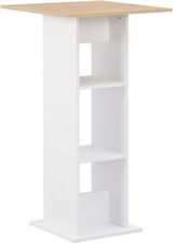 Vida Stolik Barowy Biały 60x60x110cm 280209