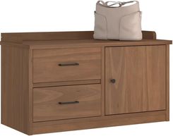 vidaXL Ławka Do Przedpokoju Sandnes 87X40X50Cm Lite Drewno Sosnowe (4010464)