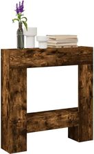vidaXL Obudowa Kominka Przydymiony Dąb 81x18x82cm 854602