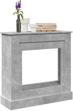 vidaXL Obudowa Kominka Szarość Betonu 90x30x90cm 854592