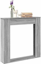 vidaXL Obudowa Kominka Szary Dąb Sonoma 100x20x100cm 854576