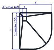 Wiper Showerbase płyta prysznicowa z odpływem liniowym OW 90x90 OW9090
