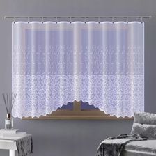 Wisan Delikatna Firanka Żakardowa Biała Do Salonu Brunera 300X150Cm