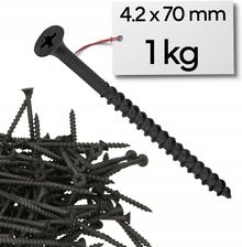 Wkręty Do Drewna Czarne 4.2x70mm