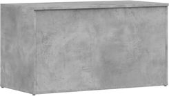Zakito Skrzynia Do Przechowywania Szarość Betonu 84X42X46cm Z803060