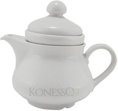 Zakłady Porcelany Stołowej "Lubiana" - Polska Zakłady Porcelany Stołowej "Lublana" Polska Lublana Wersal Czajnik Dzbanek 0.4 L Z Zaparzaczem 0000 (202