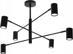 Żyrandol pająk Lampa wisząca do salonu 6x spot GU10 DD-40 czarna