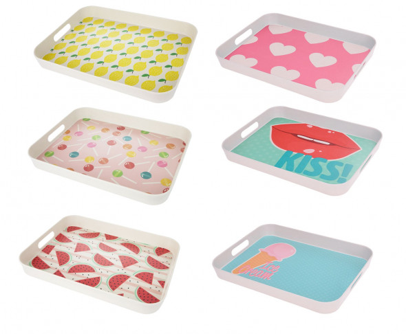 Klasyczna, prostokątna taca bambusowa. Ekologiczna. Eko