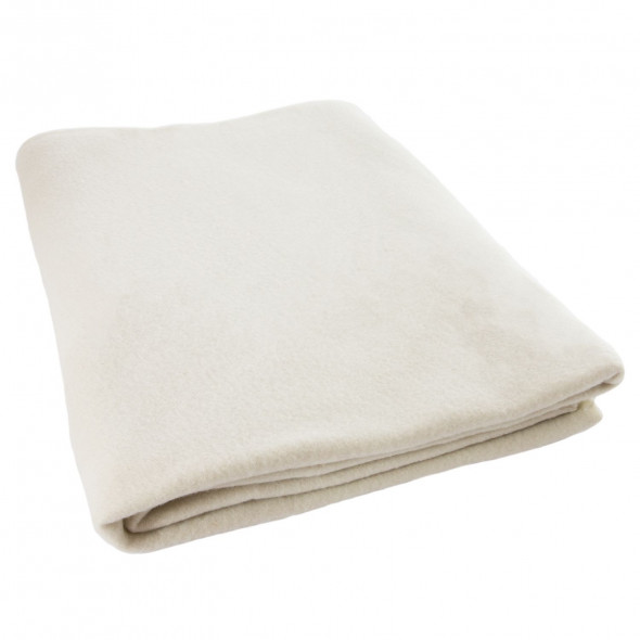 Koc polarowy, z mikrofibry miękki pled narzuta 130X160 beżowy