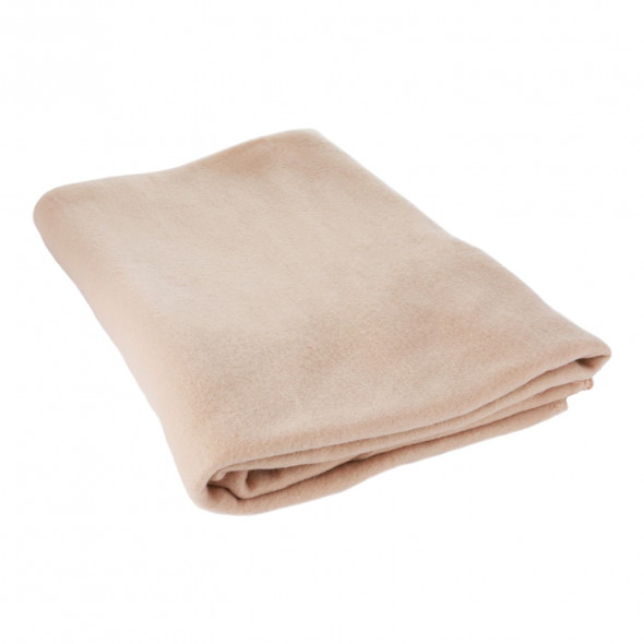 Koc polarowy, z mikrofibry miękki pled narzuta 130X160 brudny róż