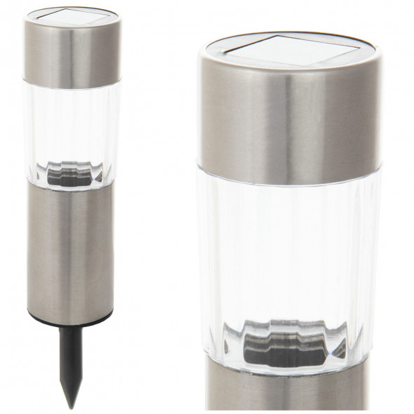 Lampka Solarna Ogrodowa Lampa Wbijana 20 cm