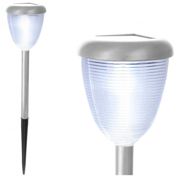 Lampka Solarna Ogrodowa Wbijana Lampa Latarnia 35 cm