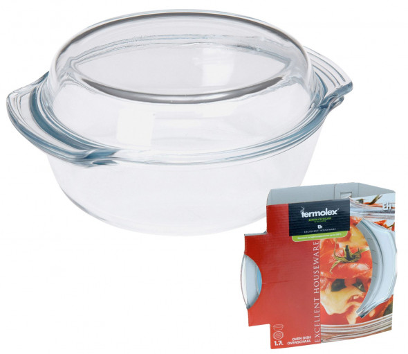 Naczynie żaroodporne do zapiekania z pokrywą 1,7 l
