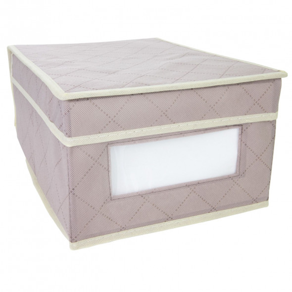 Organizer Na Skarpetki Do Szafy Szuflady Pojemnik Pudełko Tekstylne 35x25x16 Bordowy