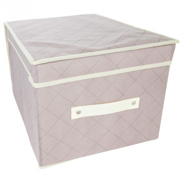 Organizer Na Skarpetki Do Szafy Szuflady Pojemnik Pudełko Tekstylne 40x30x25 Bordowy