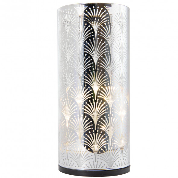 Ozdoba świąteczna lampka lampion latarenka wazon świecznik LED 15 cm wz.4